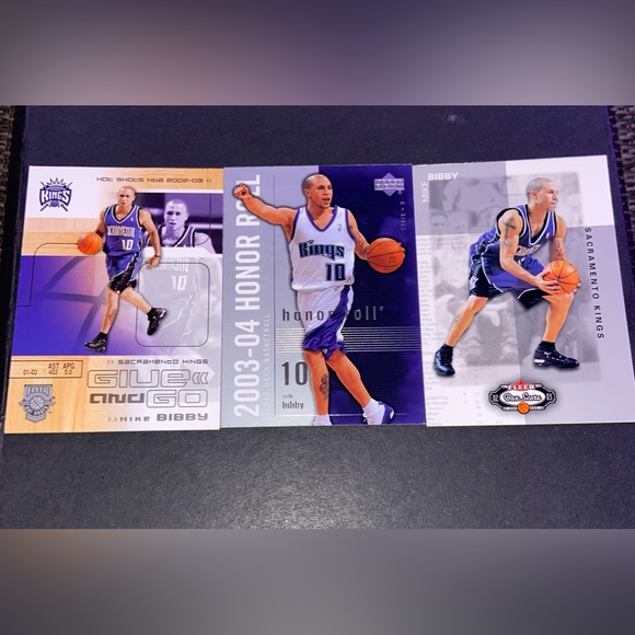 Mike Bibby cards (3) 2003-2004 - Picture 1 of 6